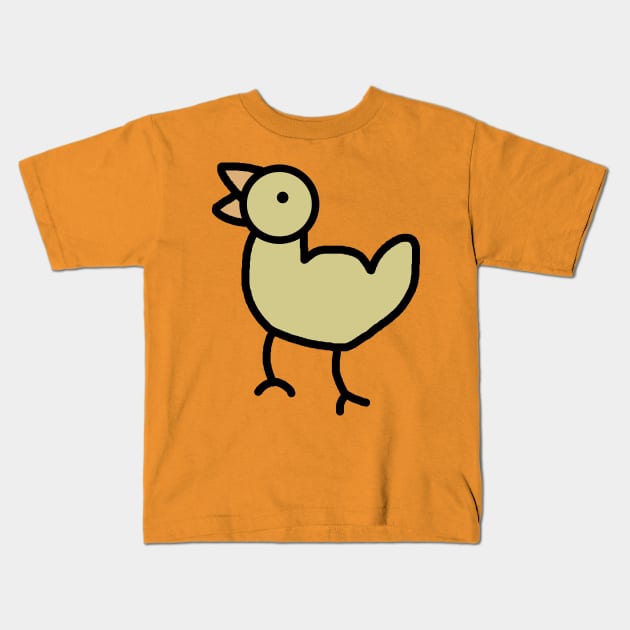 crappy lil duck Kids T-Shirt by michelleachan